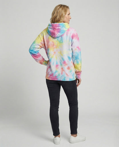 Damen Hoodie Batik Design Farbenfroh
