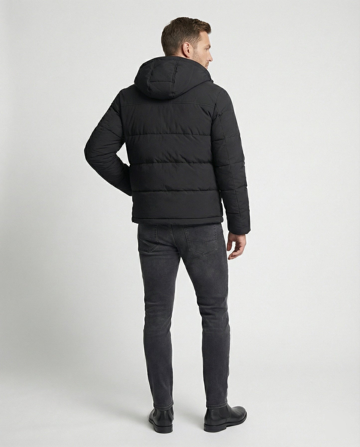 Herren Winterjacke Warm Puffer Isolierung