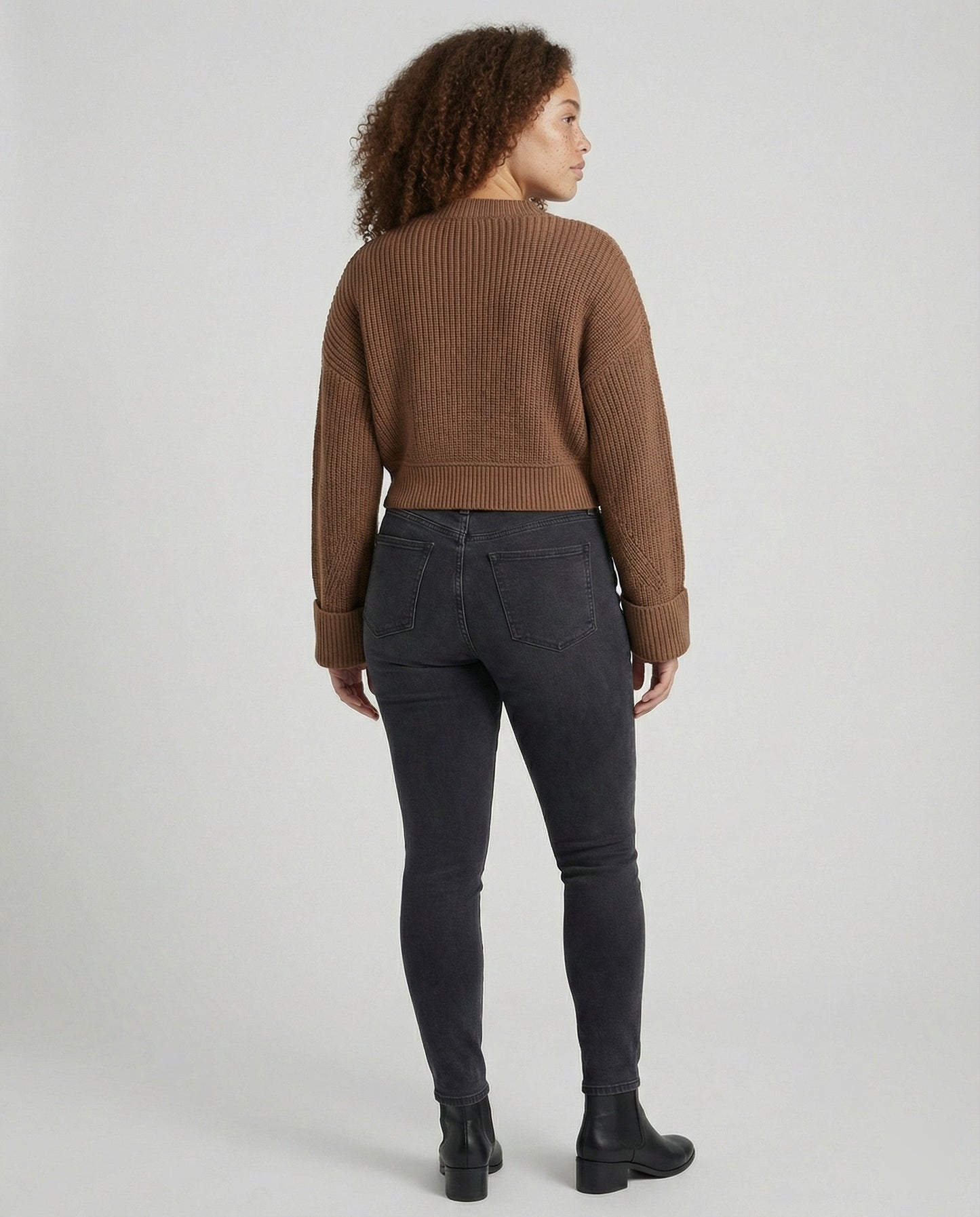 Damenpullover V-Ausschnitt Modern