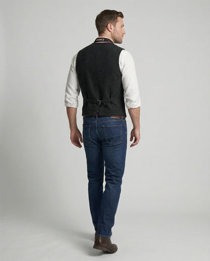 Herrenweste Modern Slim Fit Modisch