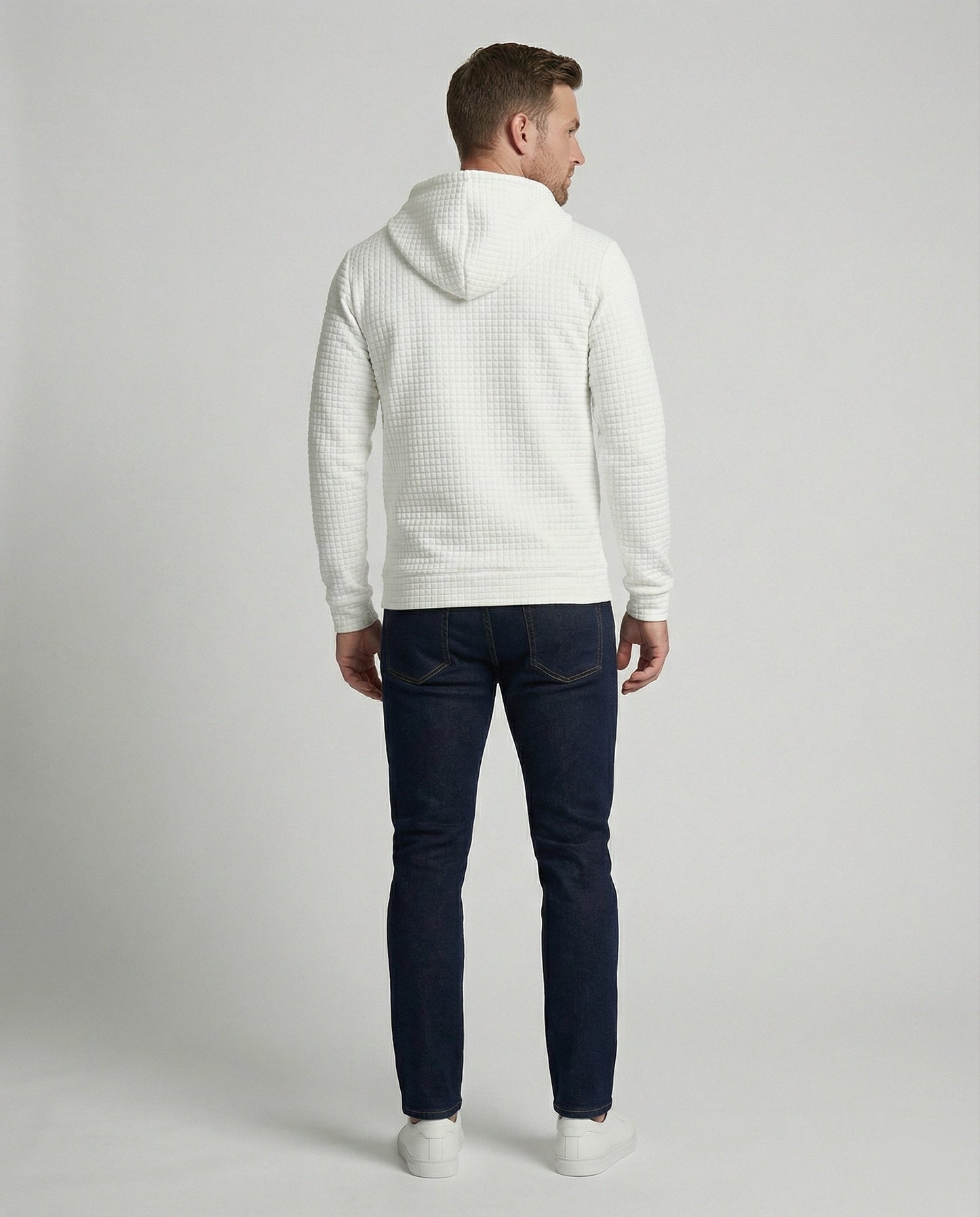 Bequemer Herren Hoodie Sportlich Grau