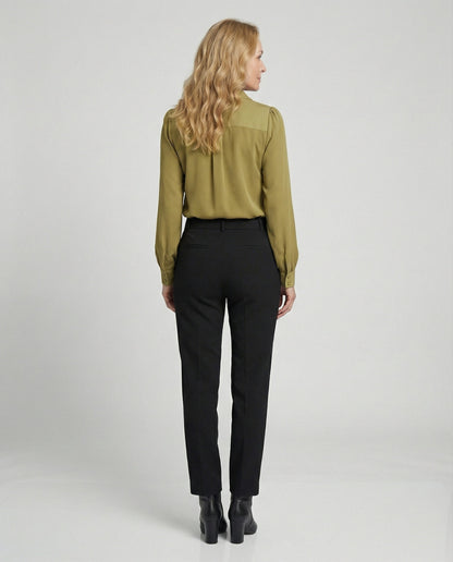 Damen Bluse V-Ausschnitt Modern Elegent