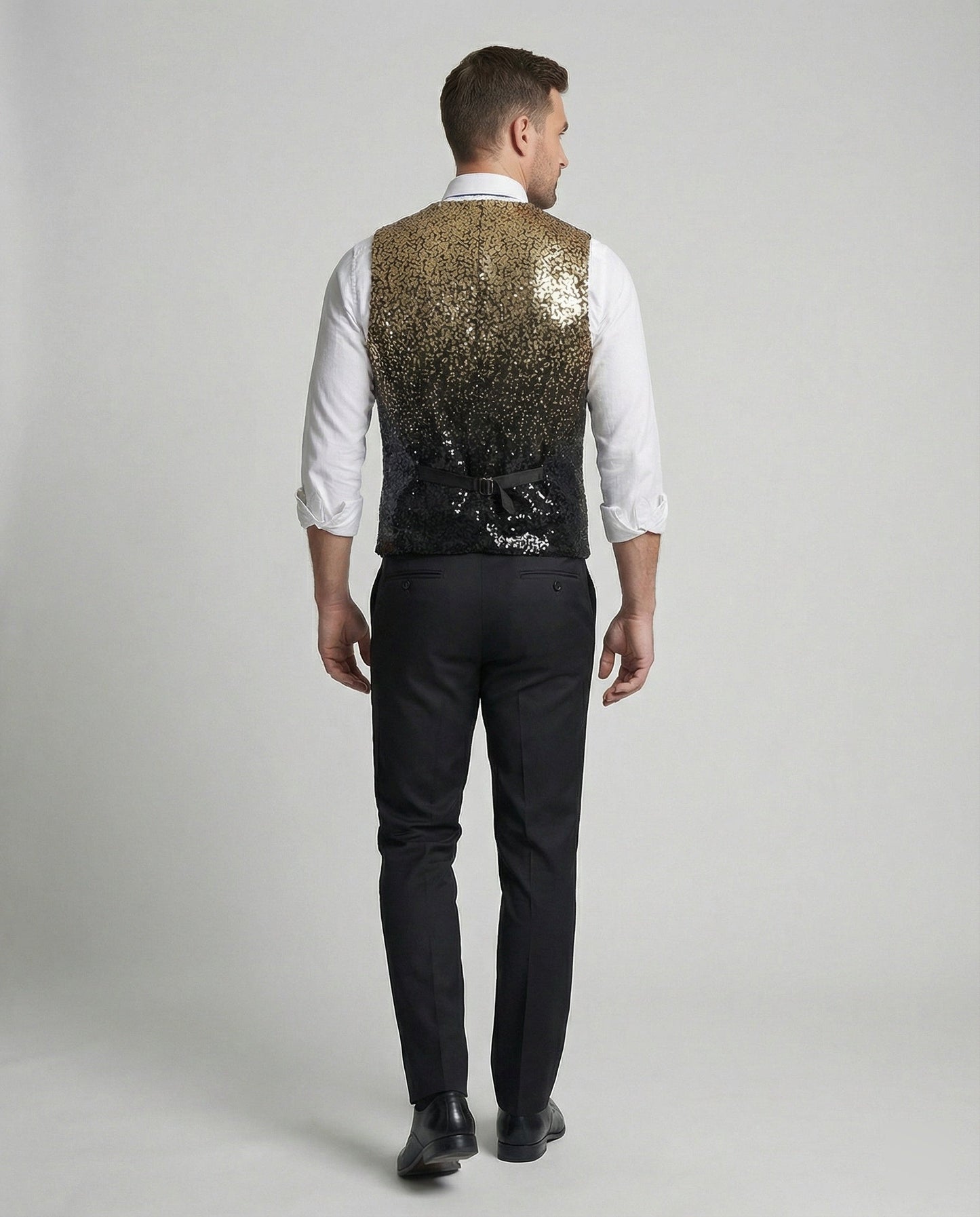 Glitzernde Paillettenweste Damen