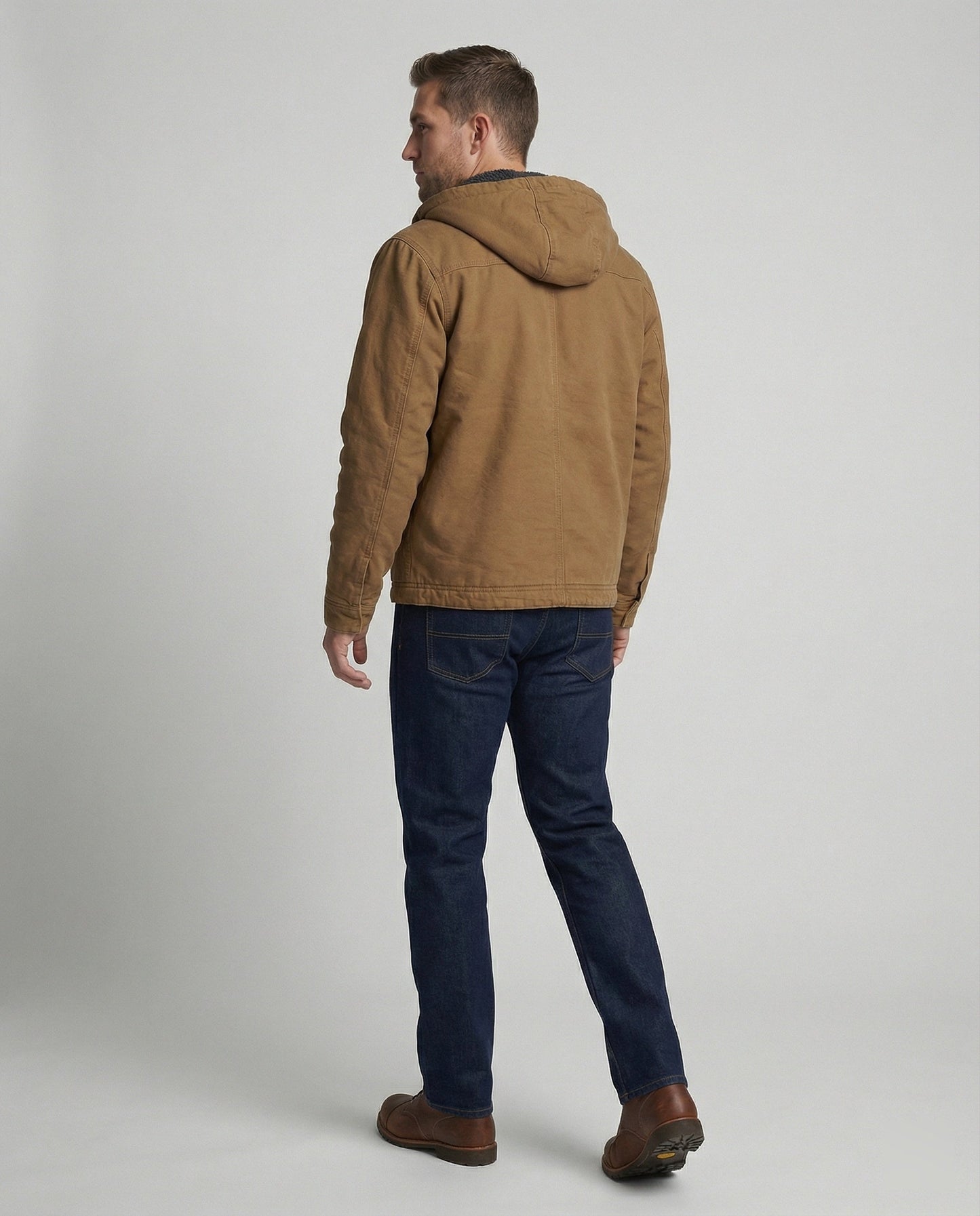 Herren Winterjacke Warm Isoliert Elegante