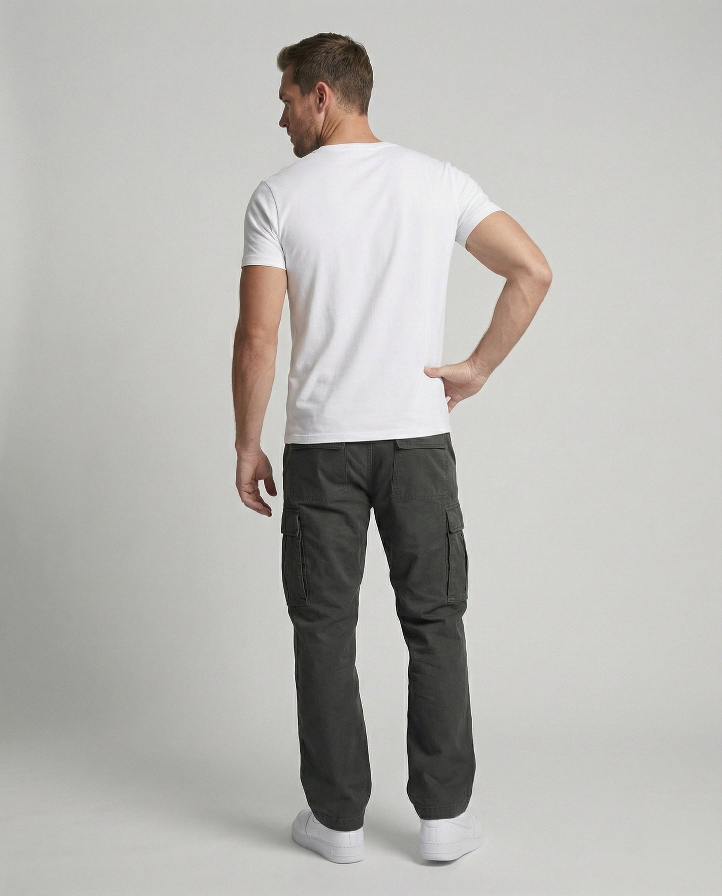 Elastische Herren Cargohose Sommer Bequem
