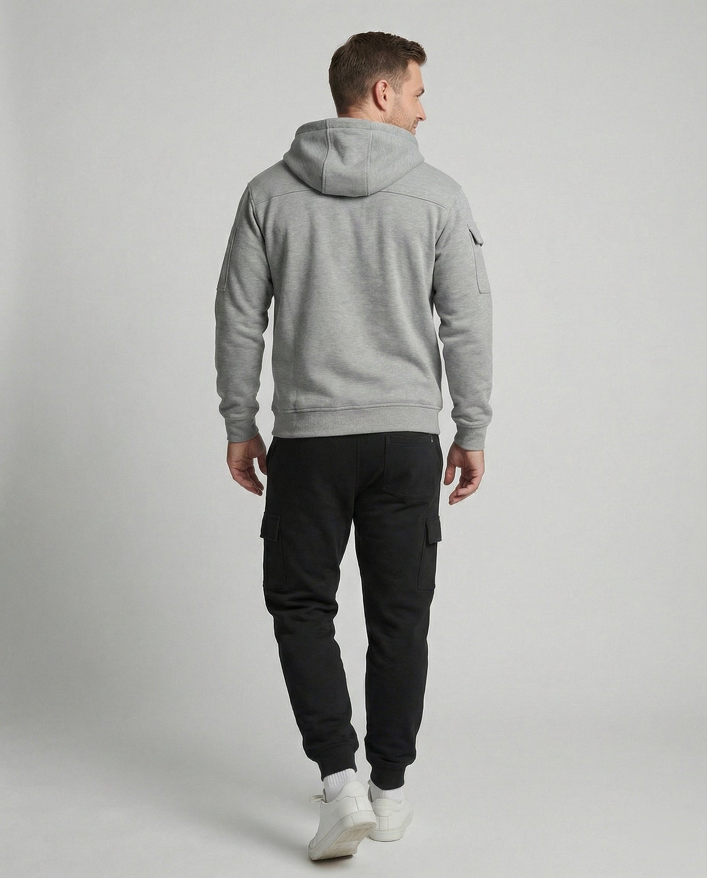 Herren Sportbekleidung Set Hoodie Jogginghose Funktionsshirt