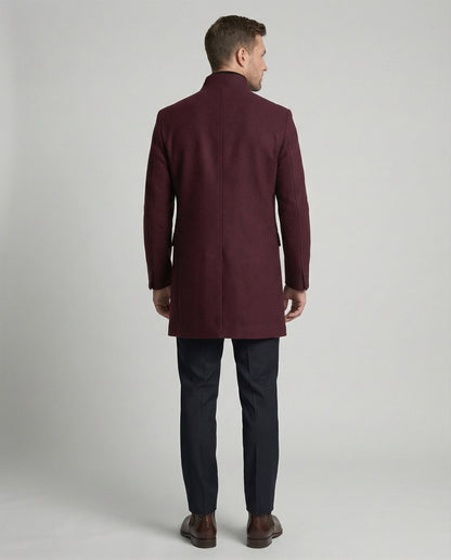 Herrenmantel Warm Elegante Oberbekleidung