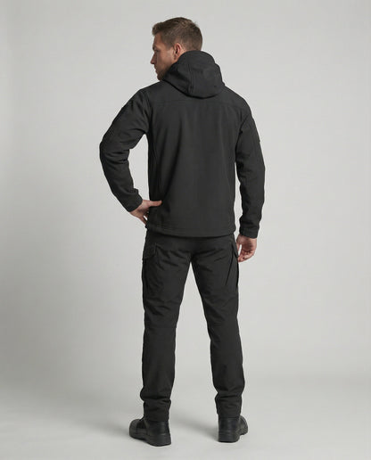 Herren Fleecejacke Warm Isolierend Wasserdicht