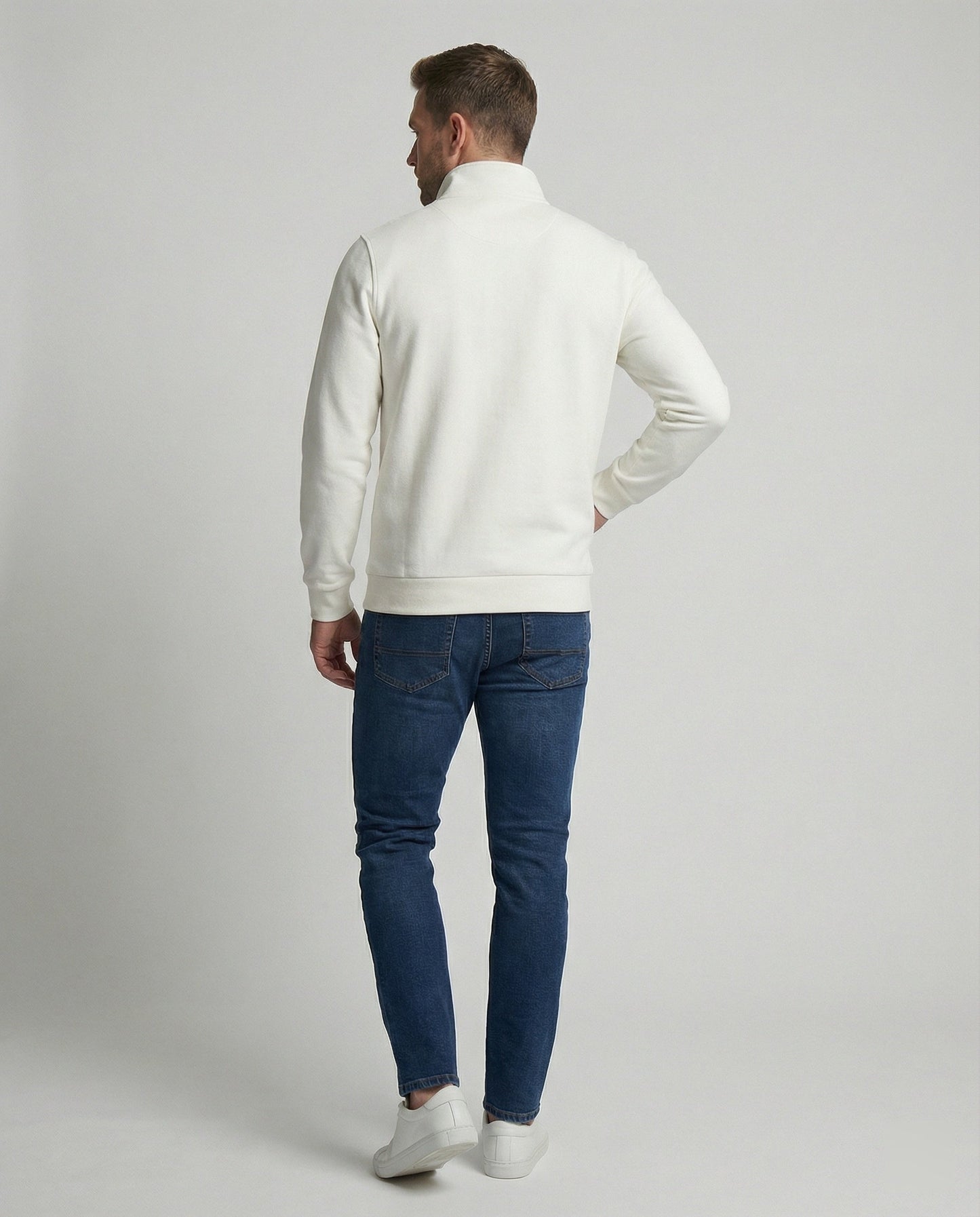 Weicher Fleece Pullover Hochwertig Warm
