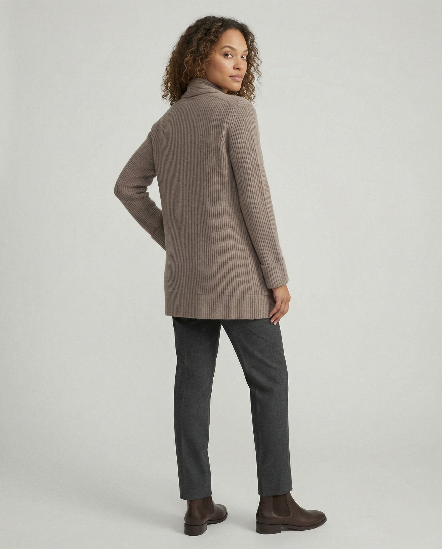 Damenpullover Langarm Warm Elegant - BerlinGlamour