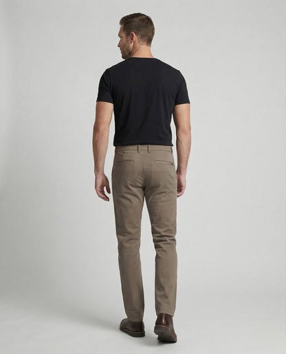Herren Chino Hose Elastisch Stretch