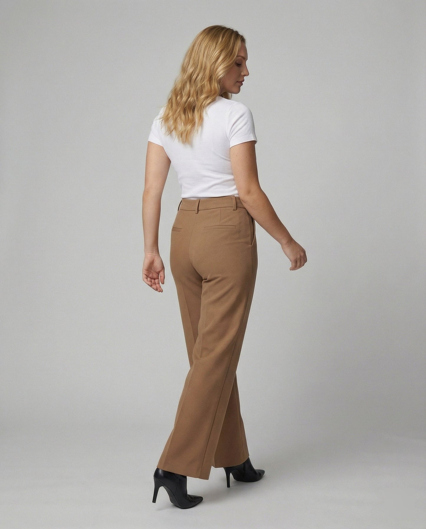 Damen Hose High Waist Weite Bequem