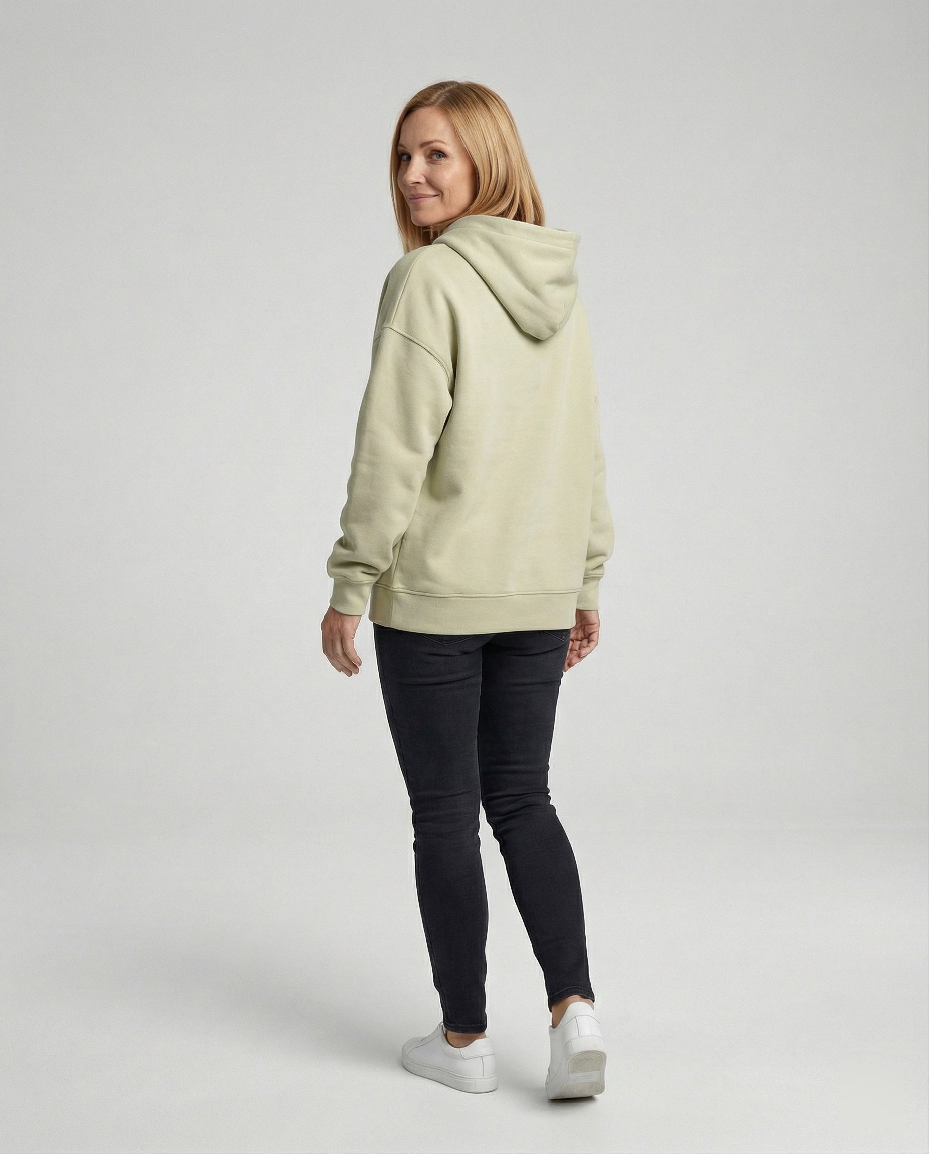 Damen Hoodie Oversized Kapuze Groß - BerlinGlamour