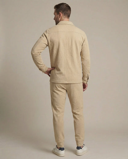 Herren Cardigan Strukturiert Modern Großkaros - BerlinGlamour