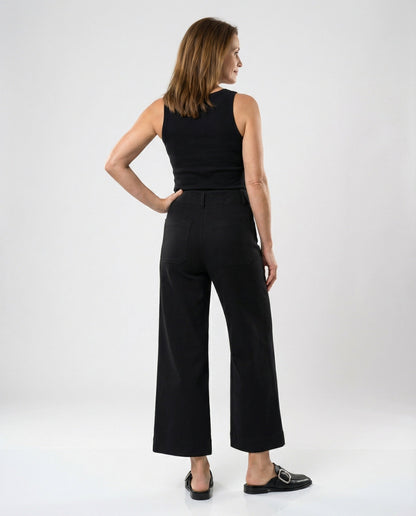 Damenhose Bequem Weite Hose mit modischem Schnitt