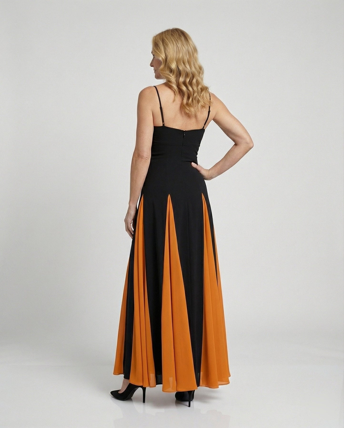 Damen Abendkleid Lang Schlitz Hochzeit Kleid Elegant