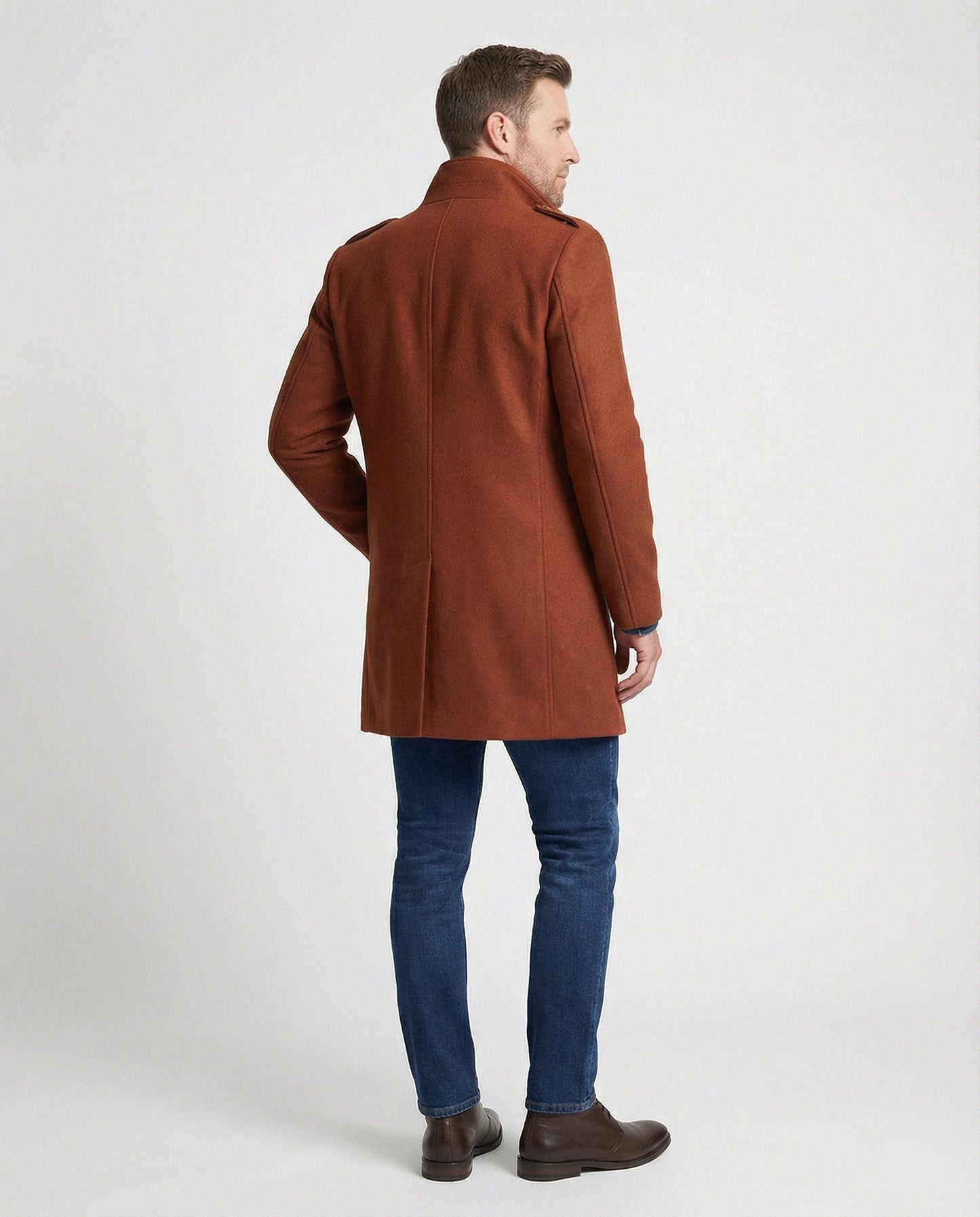 Herren Trenchcoat Langlebig Stylisch Wasserabweisend