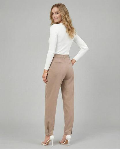 Damen Hose Elegant Weit Bequem