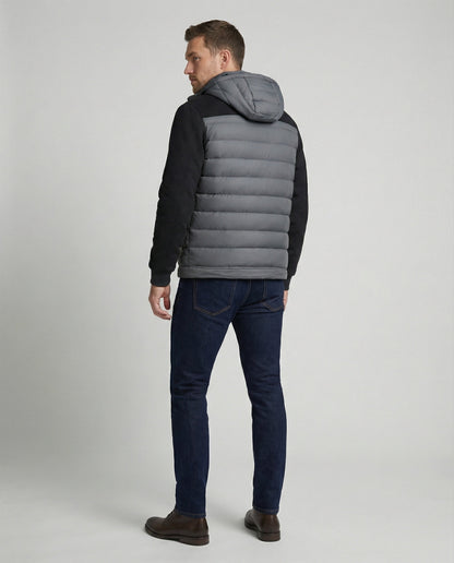 Herrenjacke Warm Kapuzenparka Wasserabweisend