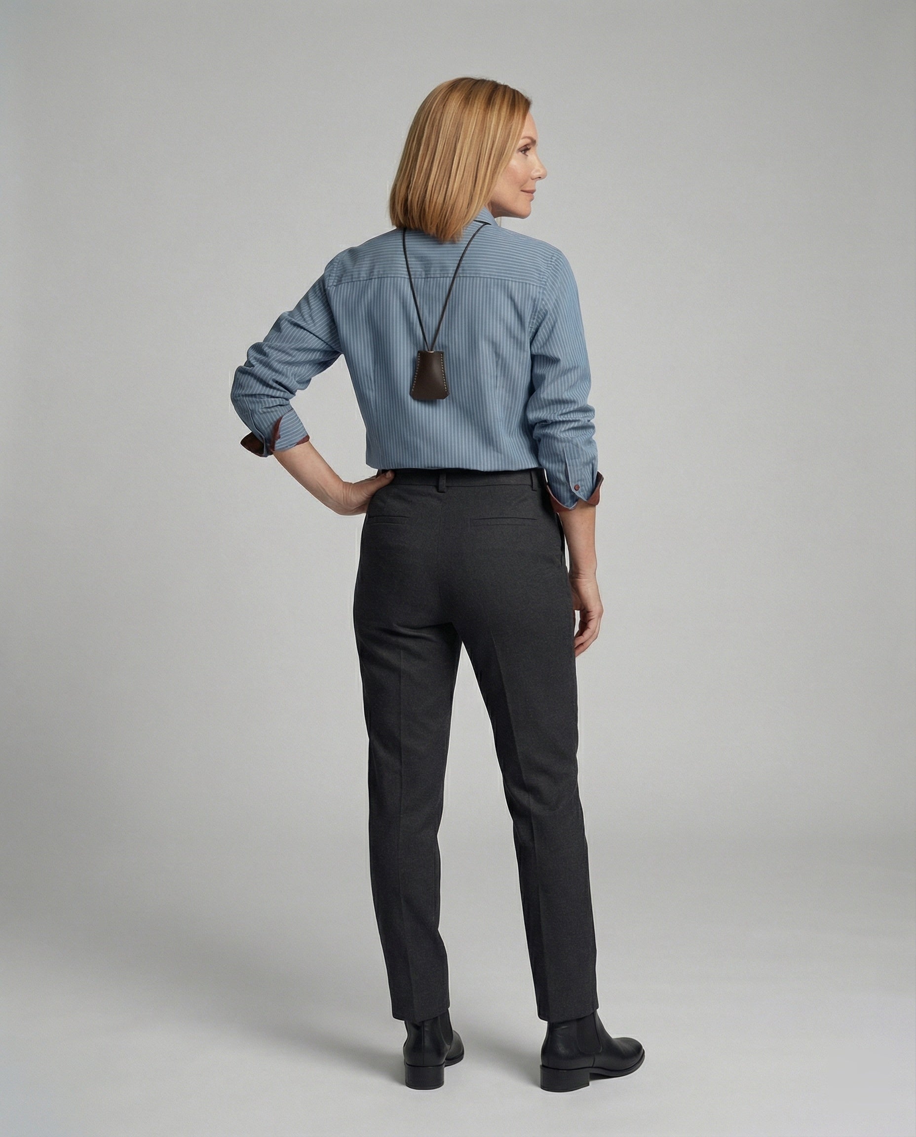 Damen Bluse Lässig Leger Mit V-Ausschnitt - BerlinGlamour