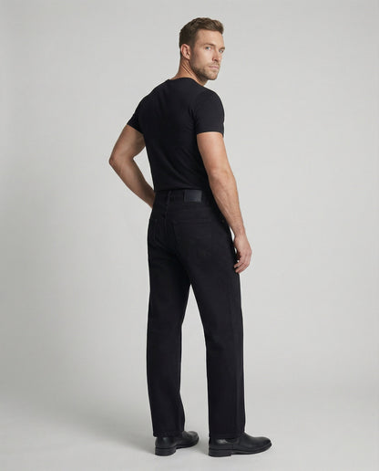 Herren Jeans Gerader Schnitt Utility Stil