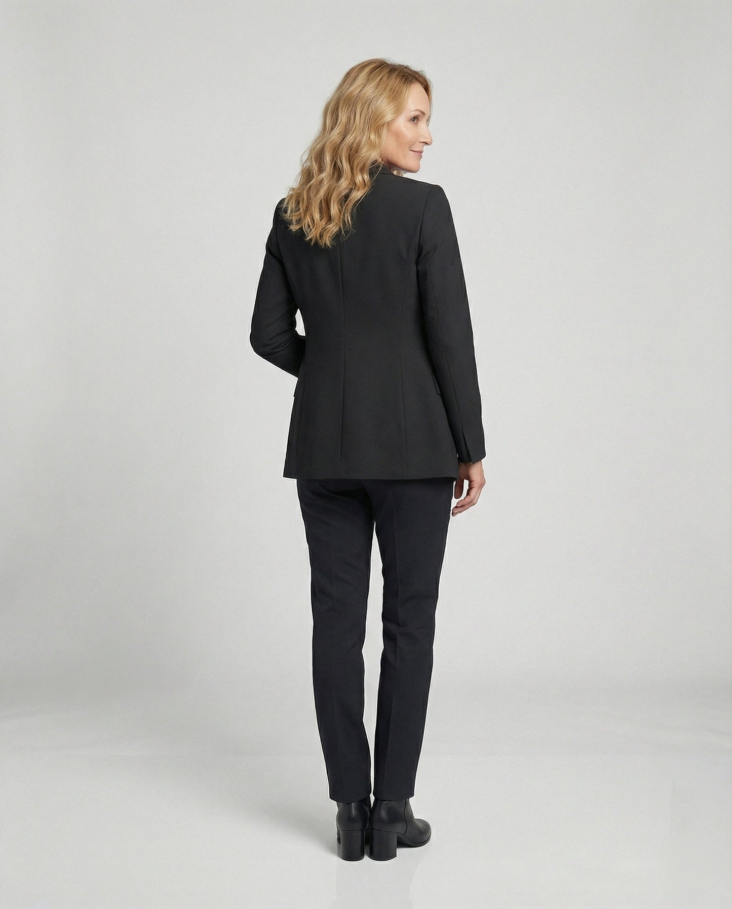 Damen Blazer Doppelreihig Modern Elegant