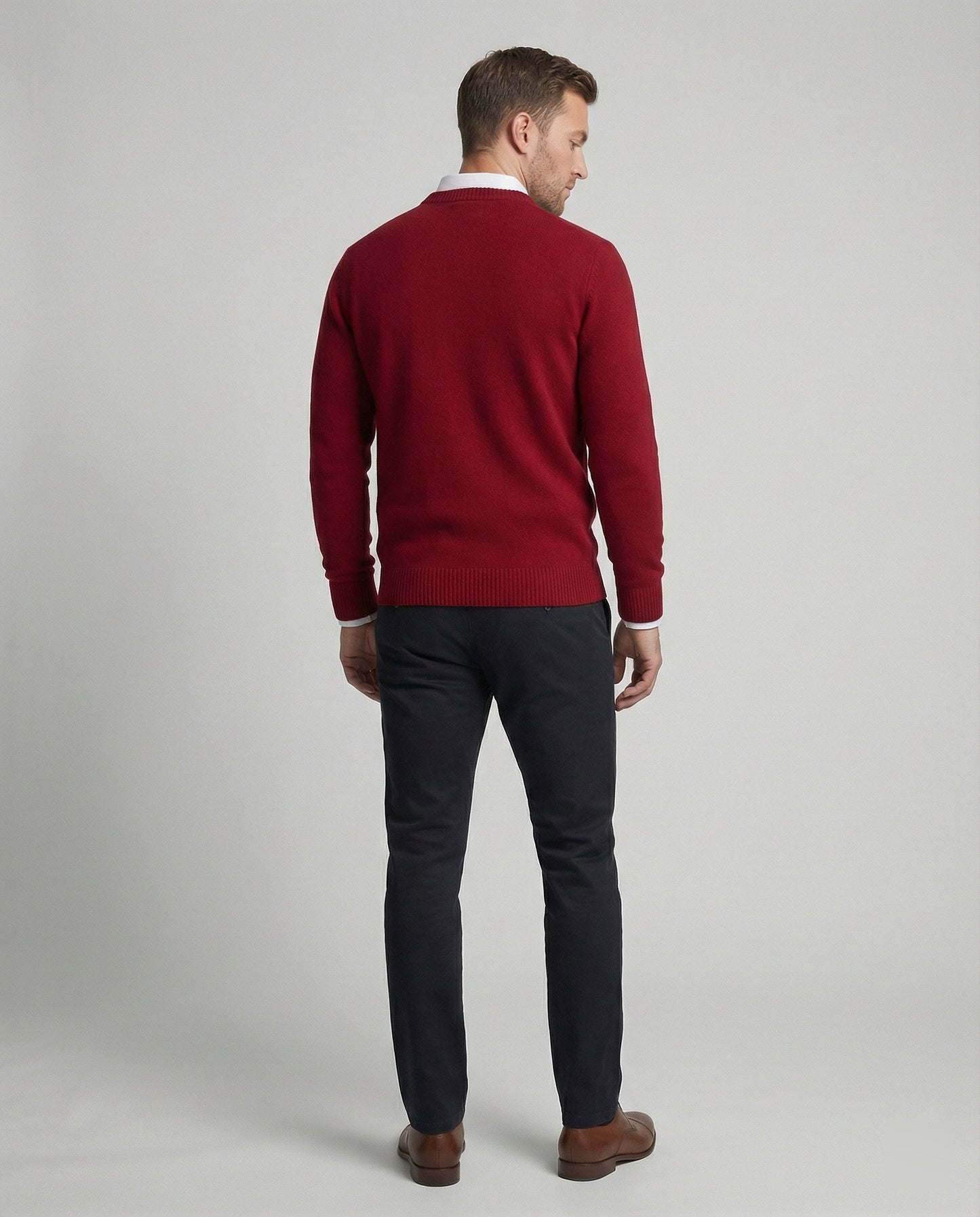 Luxuriöser Herrenpullover aus Cashmere Soft