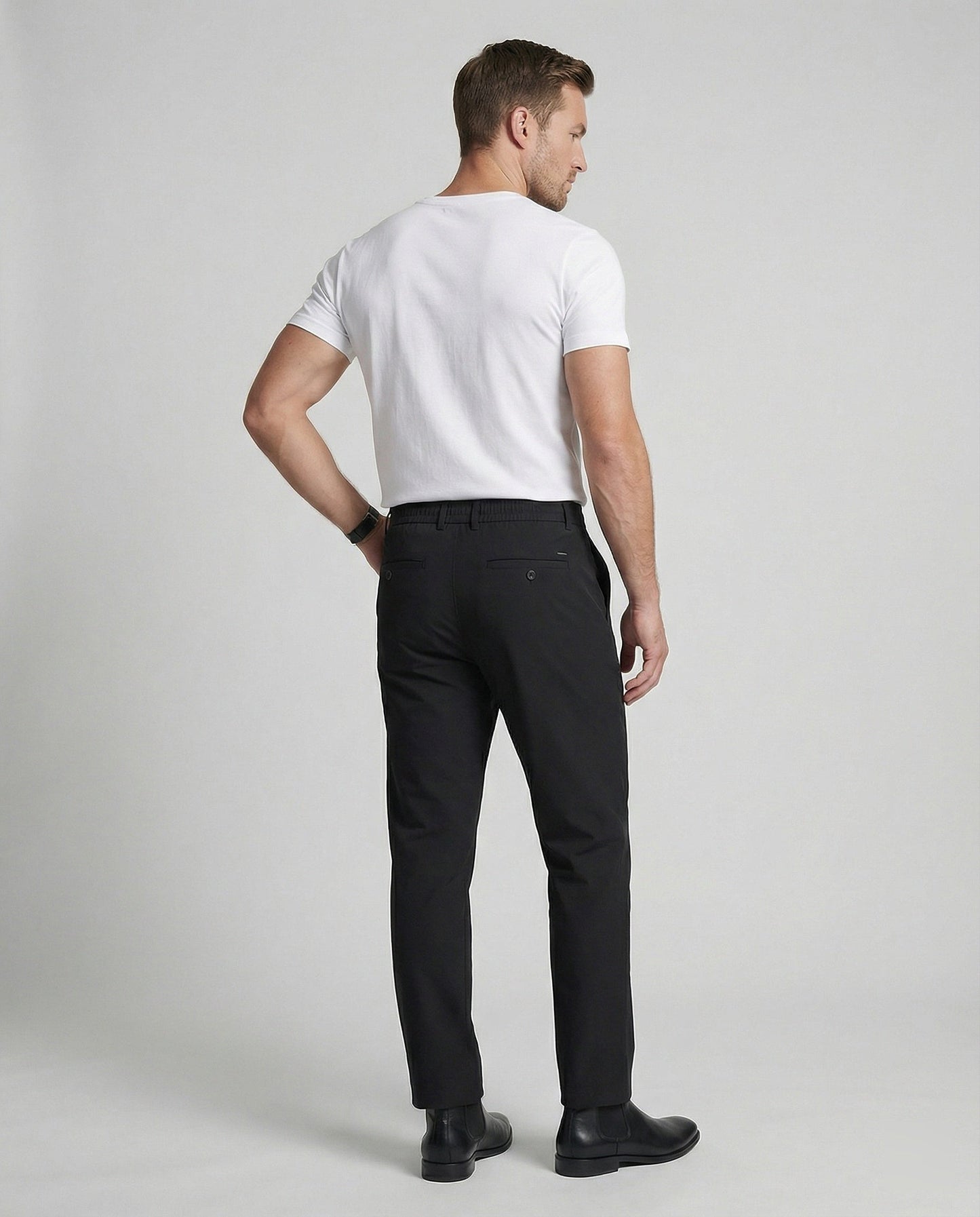Herren Softshell-Hose Wasserdicht mit vielen Taschen
