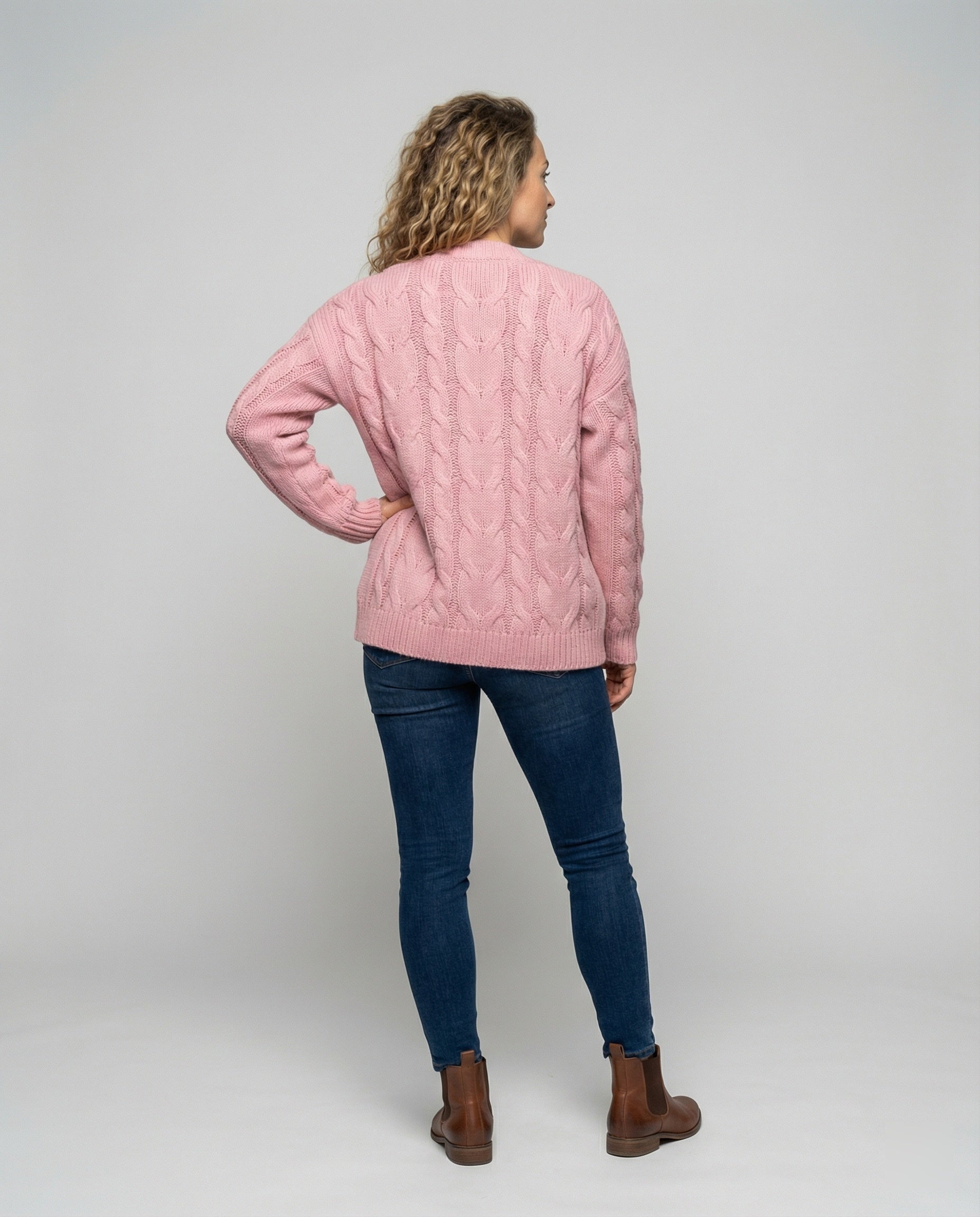 Strickjacke Damen Modern Lang - BerlinGlamour