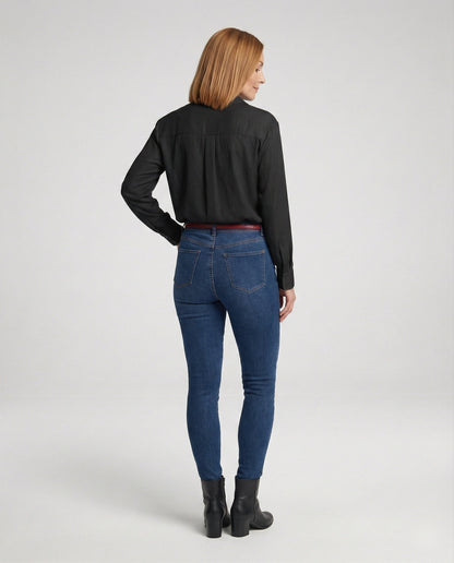 Damenbluse Spitze Elegant Frauenbluse - BerlinGlamour