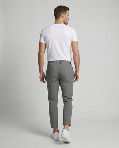 Herren Chino Hose Bequem Elegant Slimfit