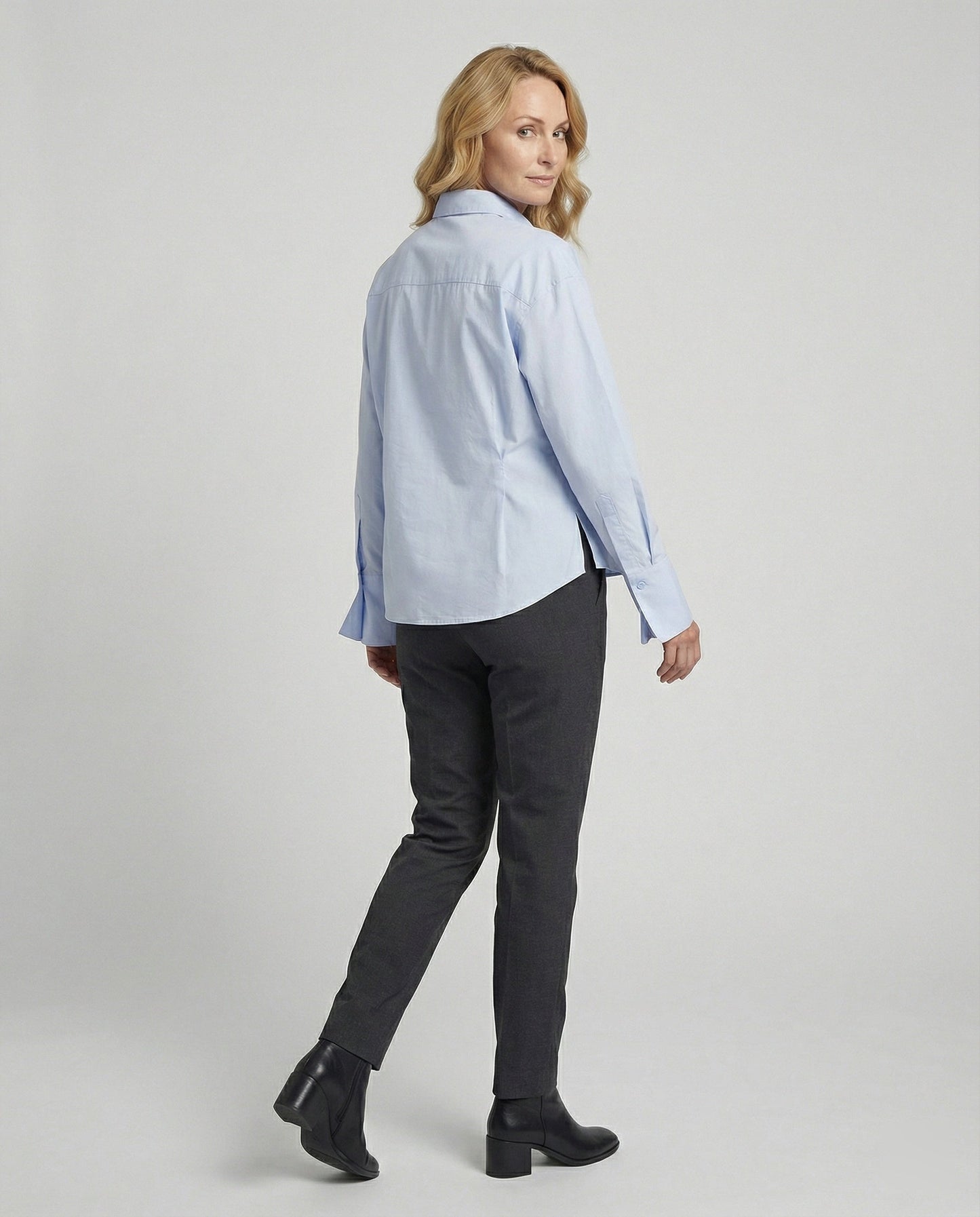 Damen Hemd Asymmetrisch Modern Trendy