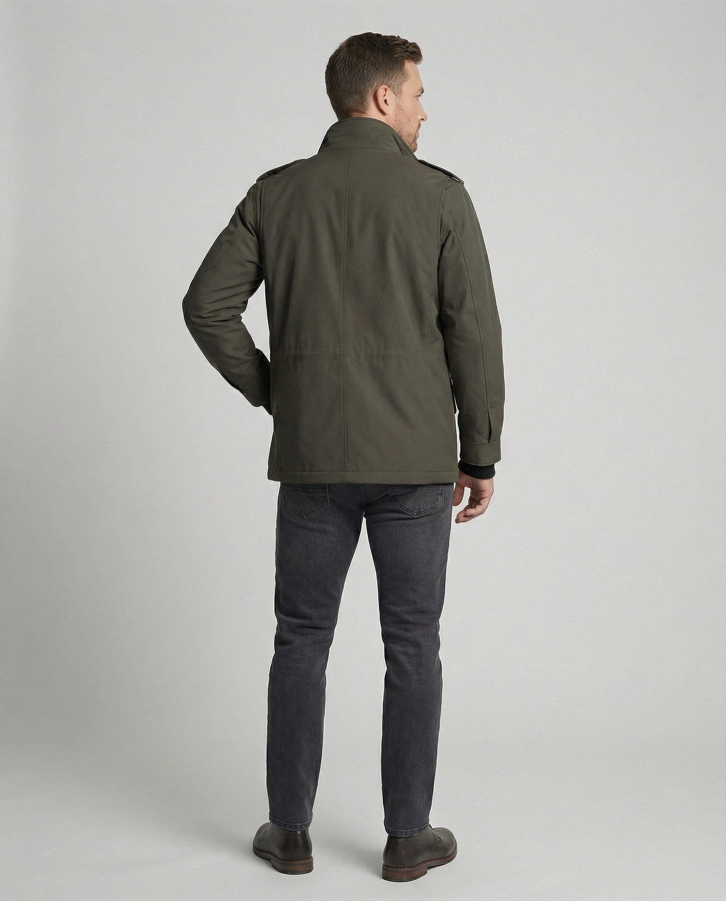 Herren Outdoor-Jacke Hohlkragen Warm Waterproof - BerlinGlamour