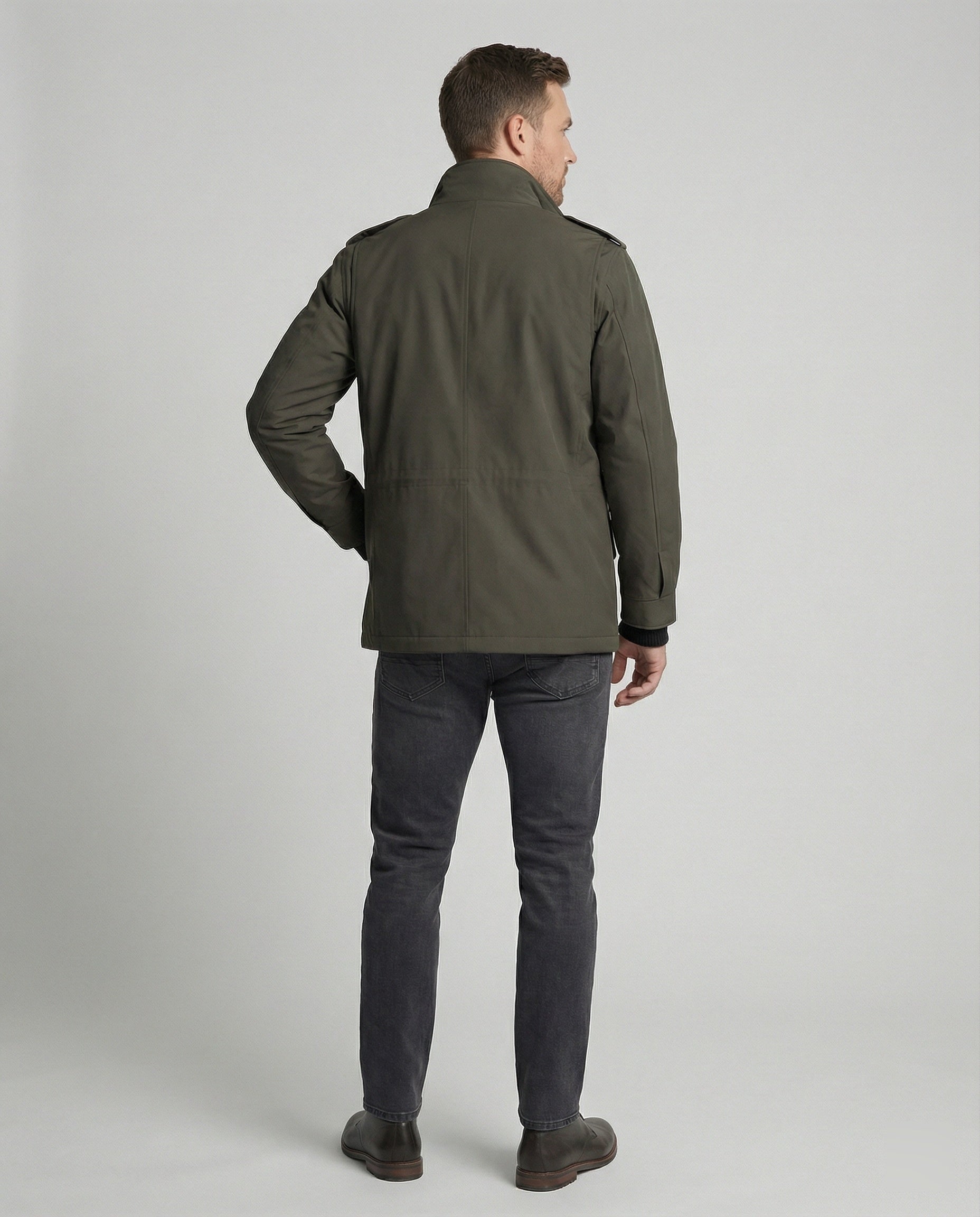 Herren Outdoor-Jacke Hohlkragen Warm Waterproof - BerlinGlamour