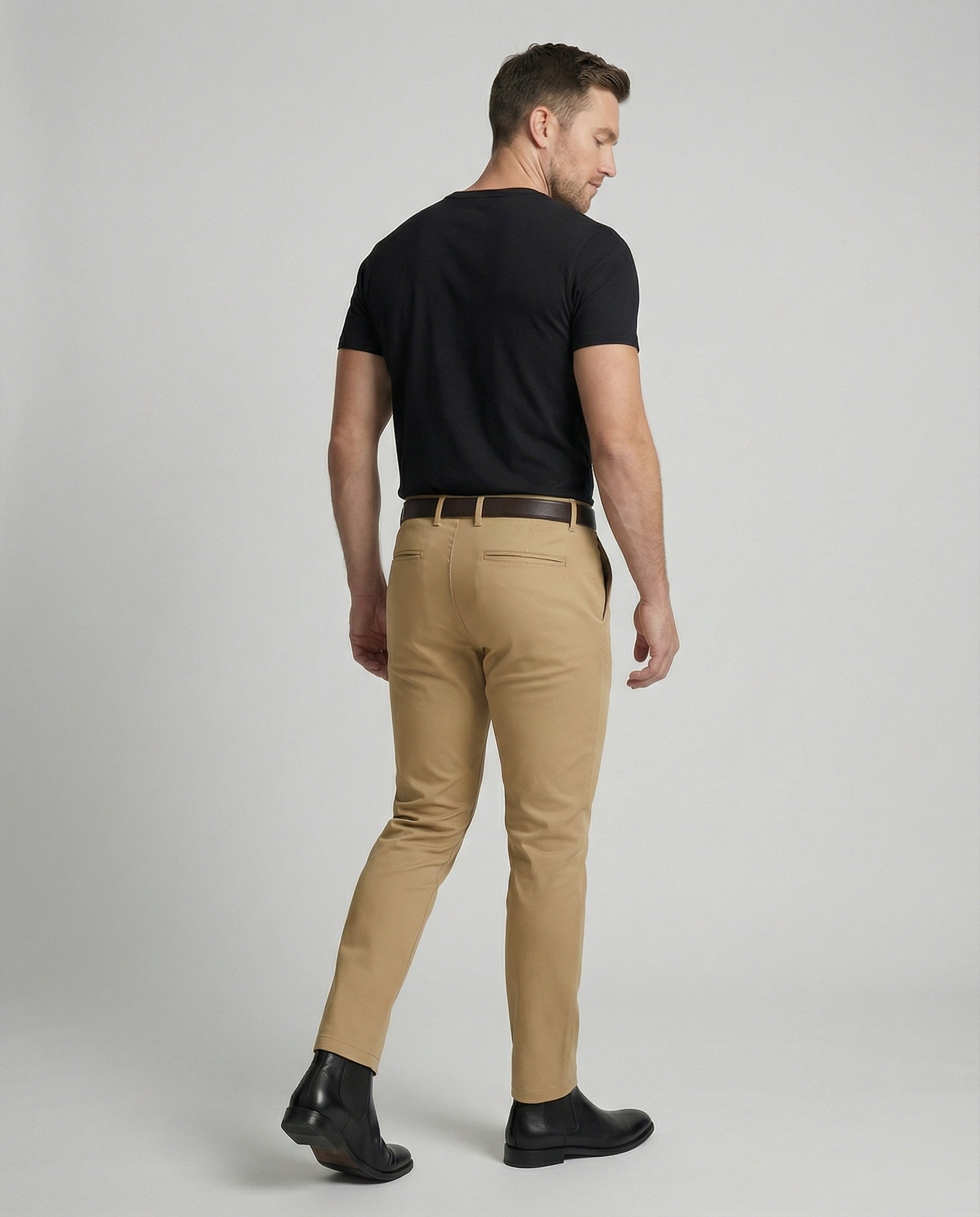 Herren Slimfit Chino Hose Vielseitig Elegant - BerlinGlamour