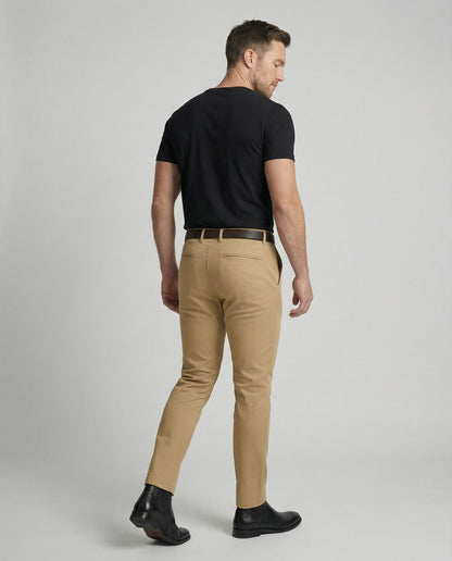 Herren Slimfit Chino Hose Vielseitig Elegant - BerlinGlamour