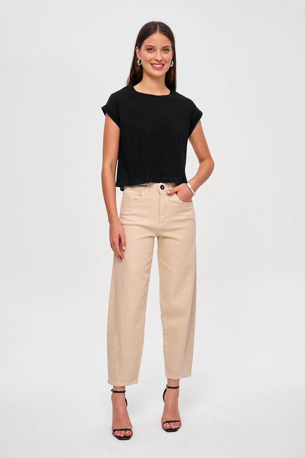 Damenschuhe nicht vorhanden, Produkt ist eine Hose: Baggy Jeans Damen Stylisch Leger - BerlinGlamour
