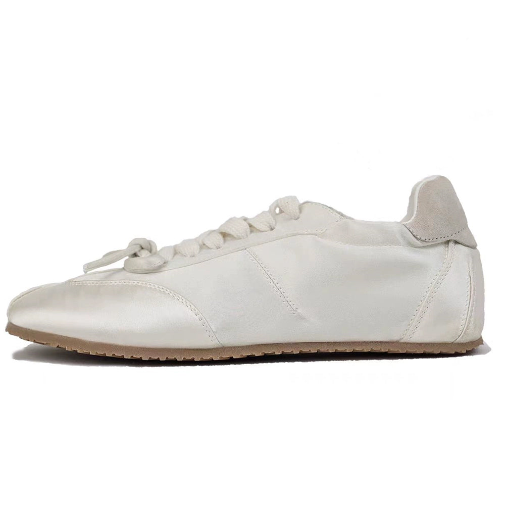 Damen Sneaker Ballett Look Elegant Schuhe