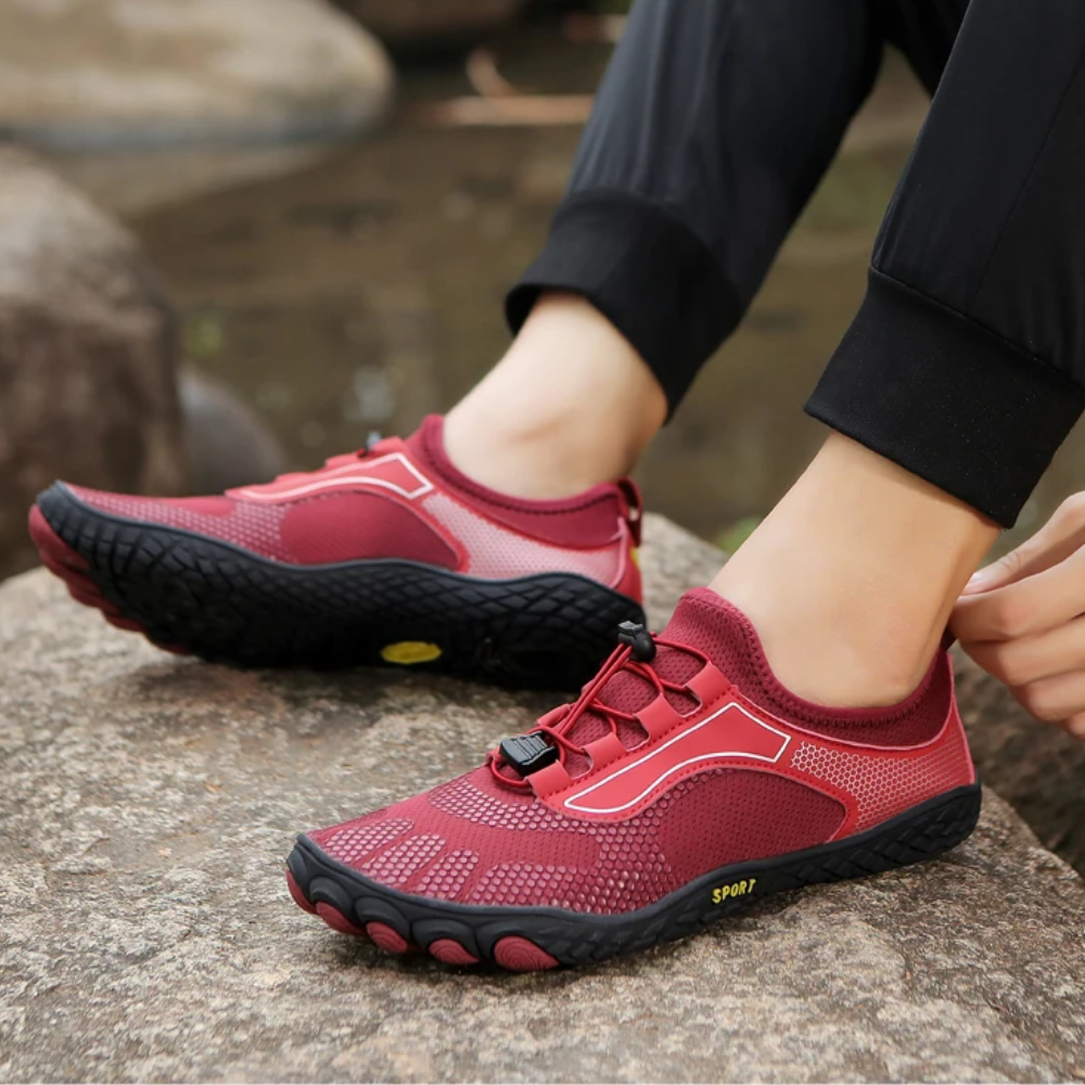 Männerschuhe mit Barfußgefühl und orthopädischer Unterstützung für Abenteuer