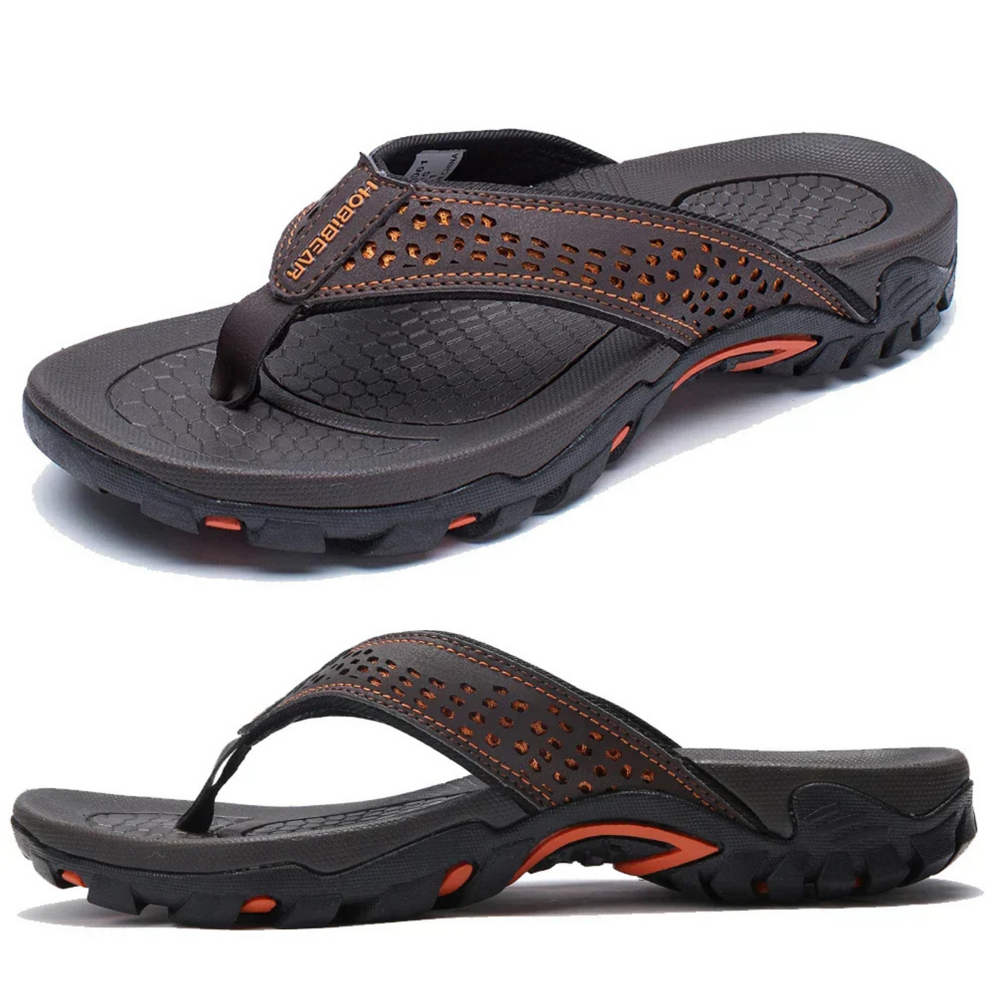 Herren Sandalen Schwarz Robust Outdoor