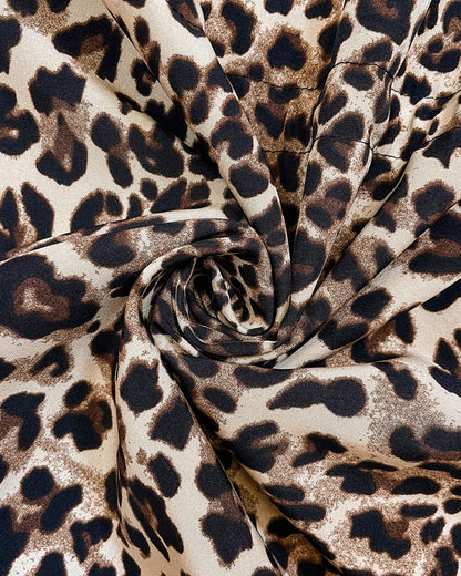 Leopardenmuster Kapuzenpullover Umkehrbar Trendy