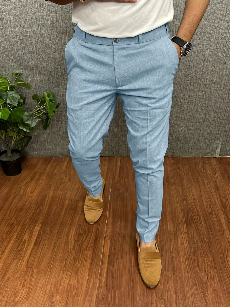 Herren Hose Modern Slim Fit Elegant