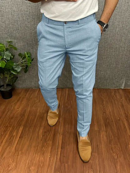 Herren Hose Modern Slim Fit Elegant