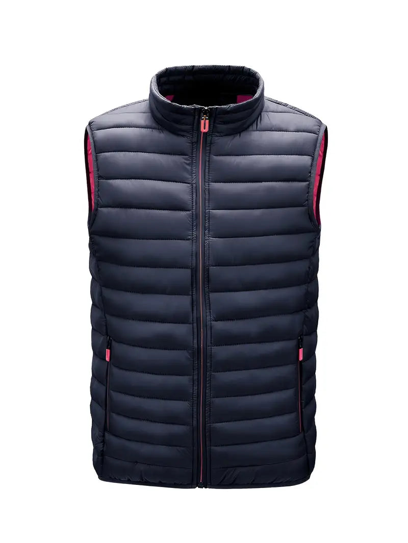 Herren Bodywarmer Leicht Steppweste Stehkragen