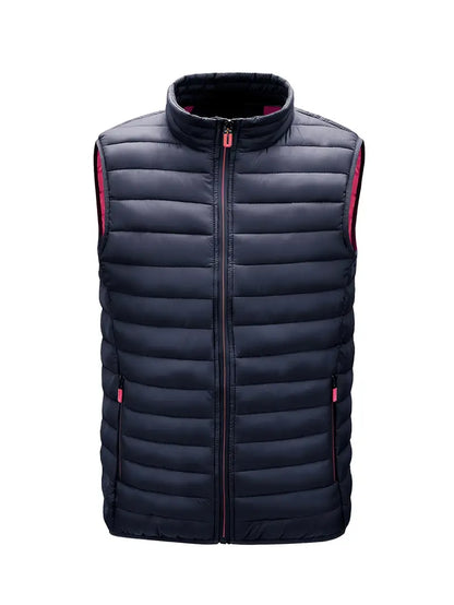 Herren Bodywarmer Leicht Steppweste Stehkragen