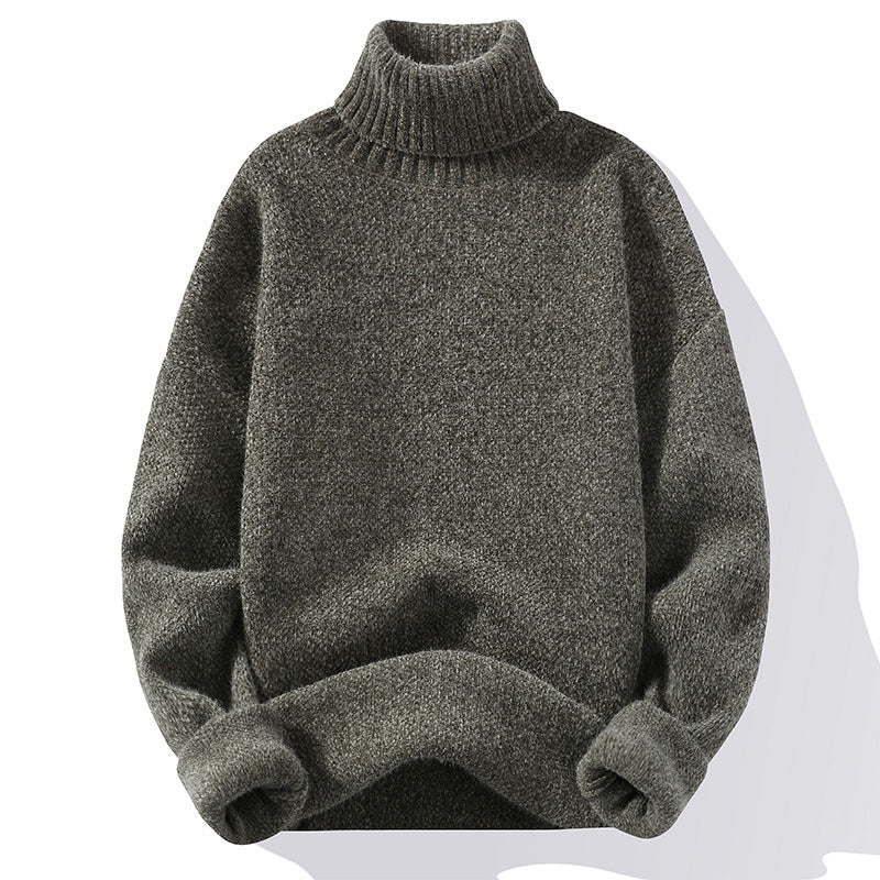 Strickpullover Rollkragen Warm Modern