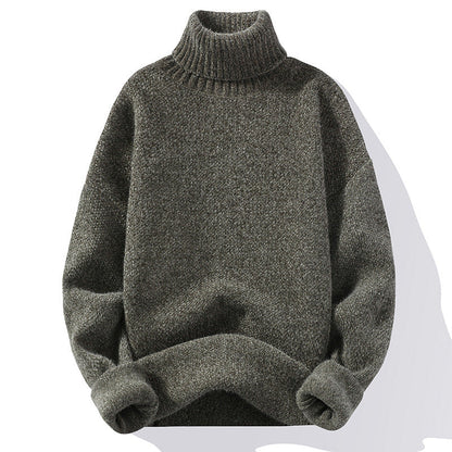 Strickpullover Rollkragen Warm Modern