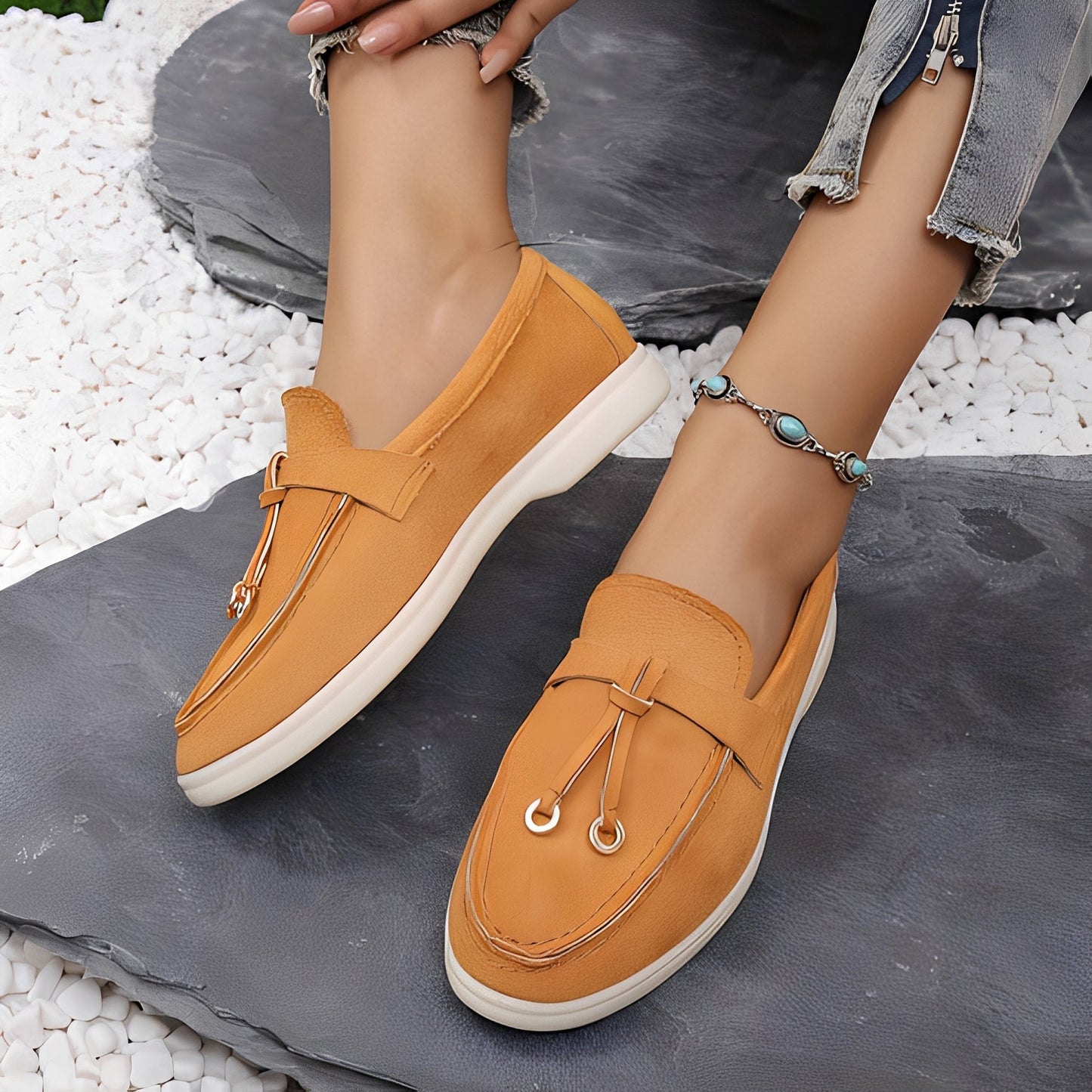 Damenslipper Euna Modisch Frauen Schuhe