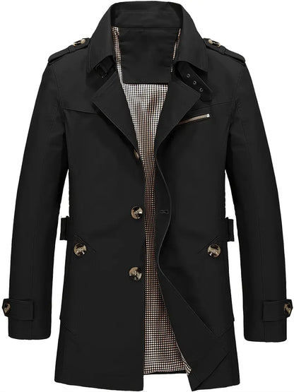 Herren Windjacke Große Größe Baumwolljacke Frühjahr Herbst