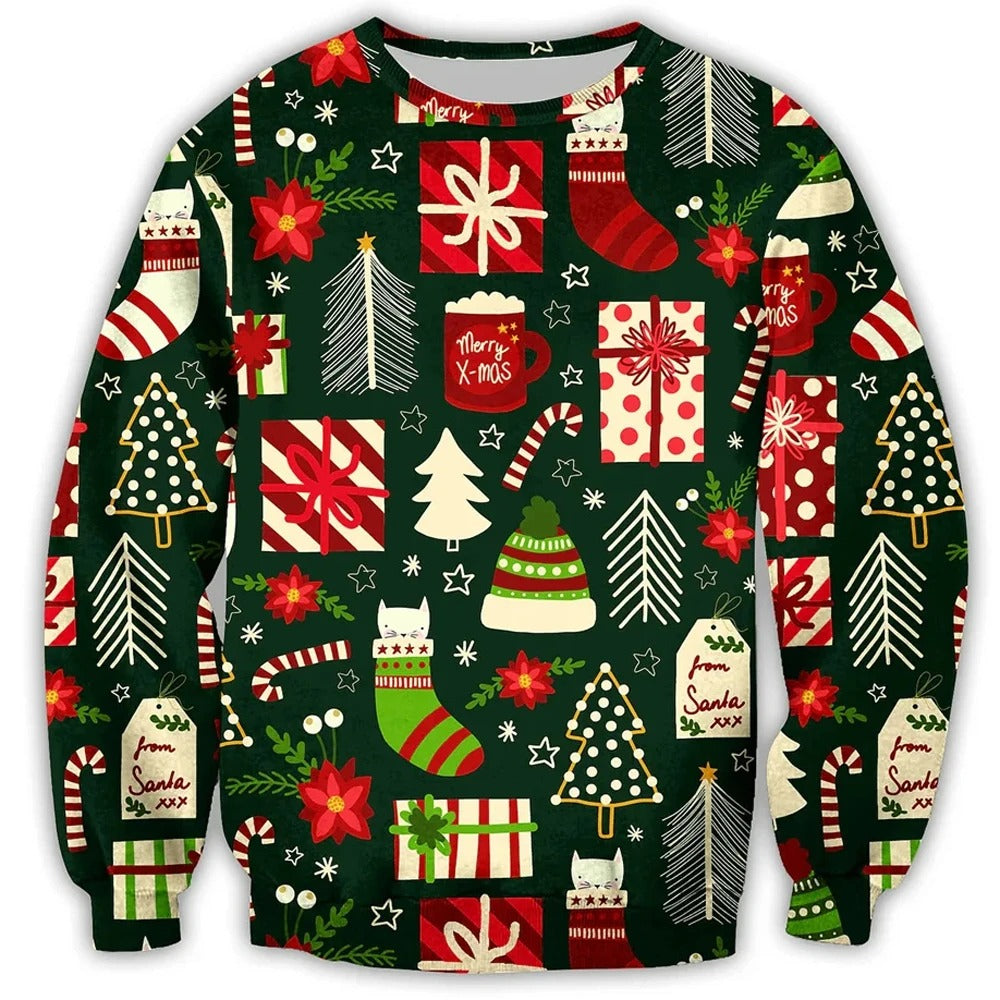 Unisex Weihnachtspullover